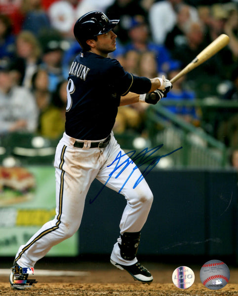 Brewers All Star RYAN BRAUN Signed 8x10 Photo #3 AUTO - 2007 ROY - 2011 MVP