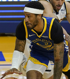 Gary Payton II Signed Golden State Warriors Jersey Inscr. "YG" (PSA) Young Glove