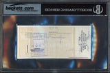 Bill Russell Autographed Check Celtics Auto Grade Gem Mint 10 Beckett #15498759