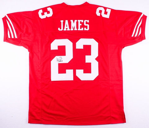 LaMichael James Signed San Francisco 49ers Jersey (JSA COA)