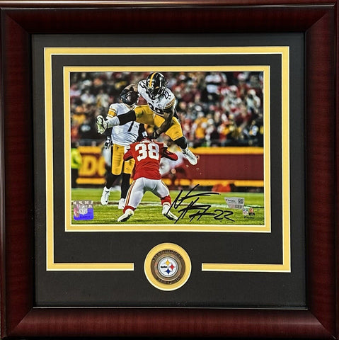 Najee Harris Signed 8x10 Framed Photo Steelers Mint Autograph Fanatics COA