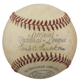 Dodgers Roy Campanella "Best Wishes" Pre-Accident Signed Giles Onl Baseball JSA