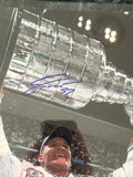 Adam Foote Autographed 8x10 Photo -- Colorado Avalanche with Plaque | JSA COA