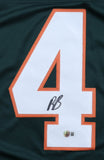 Rueben Bain Jr Signed Miami Hurricanes Jersey /Beckett/Tampa Bay 2026 1st Rnd Pk