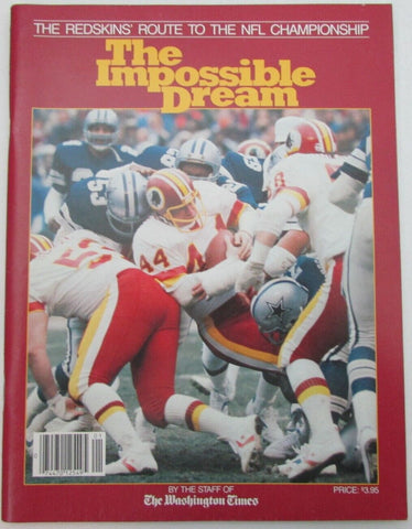The Impossible Dream Washington Redskins Route to NFL Champs Book 157013