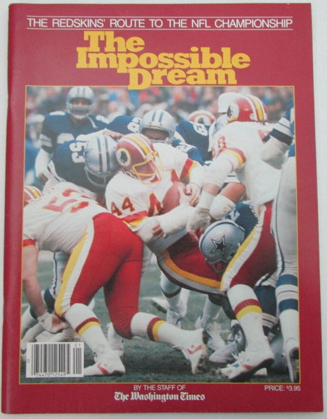 The Impossible Dream Washington Redskins Route to NFL Champs Book 157013