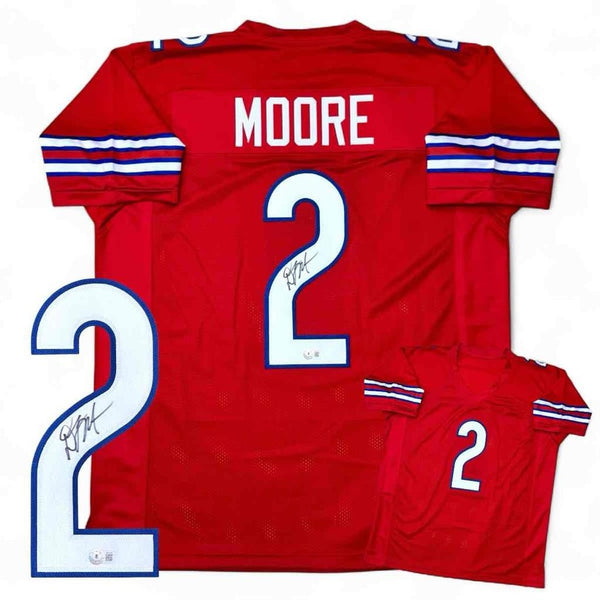 DJ Moore Autographed / Signed Jersey - Beckett Authenticated - Red