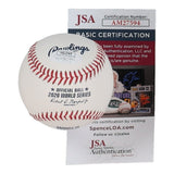Joc Pederson Signed Los Angeles Dodgers 202O World Series Baseball (JSA COA) O.F