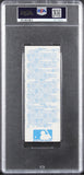 Dodgers Kirk Gibson "2x Insc" Signed 1988 WS Game 1 Ticket Auto 10 PSA Slabbed 3