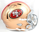 Fred Warner Autographed San Francisco 49ers F/S Speed Helmet - Beckett Holo