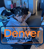 Dylan Edwards Signed Colorado Buffaloes White Mini Helmet BAS 42742