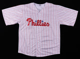 Robin Roberts Signed PHillies Jersey Inscribed "HOF 76" & "286 W" (PSA)