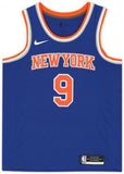 RJ Barrett New York Knicks Signed 2021-2022 Blue Icon Swingman Jersey