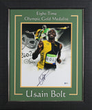 Usain Bolt Authentic Signed 11x14 Framed Vertical Photo Autographed BAS #H78623