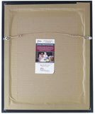 Larry Bird Signed Framed Boston Celtics 8x10 Photo Vs Magic Johnson JSA