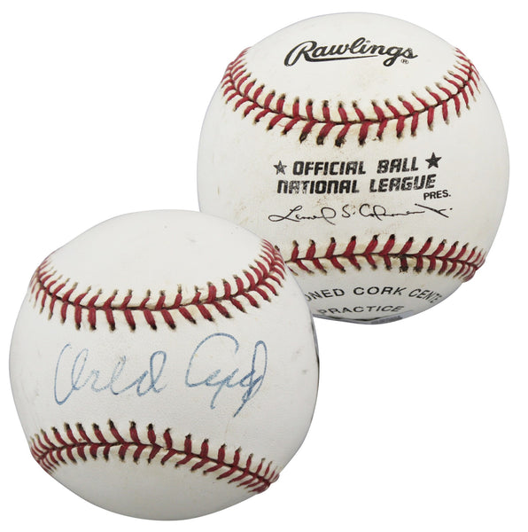 Giants Orlando Cepeda Authentic Signed Coleman ONL Baseball BAS #BU64224