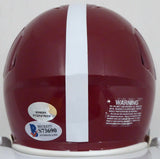 MINKAH FITZPATRICK AUTOGRAPHED SIGNED ALABAMA SPEED MINI HELMET BECKETT 161025