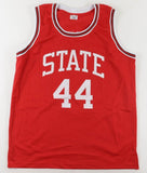 David Thompson Signed N C State Wolfpack Jersey (JSA COA) #1 Overall NBA Pk 1975
