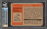 Kings Bob Berry Authentic Signed 1972 Topps #21 Card Autographed BAS Slabbed