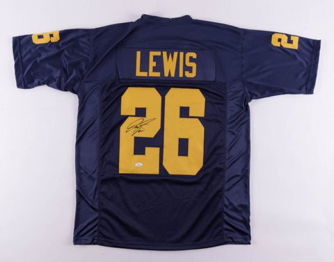Jourdan Lewis Signed Michigan Wolverines Jersey (JSA COA) Dallas Cowboys DB