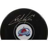 Cale Makar Autographed/Signed Colorado Avalanche Logo Puck Fanatics 54961