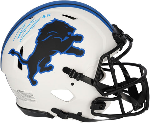 Signed Jack Campbell (Detroit Lions) Lions Helmet