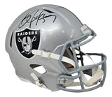 Bo Jackson Signed Oakland Raiders Full Size Speed Replica Helmet BAS ITP