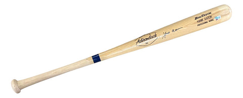 Hank Aaron Atlanta Braves Signed Adirondack Baseball Bat BAS BH78993