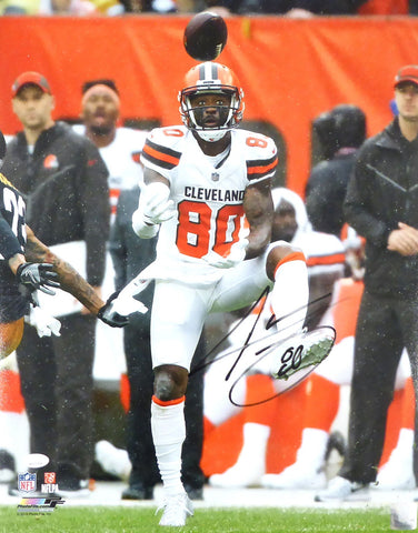 JARVIS LANDRY AUTOGRAPHED 16X20 PHOTO CLEVELAND BROWNS BECKETT BAS STOCK #178973