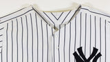 Yankees Mark Teixeira Signed White Pinstripe Majestic Authentic Jersey PSA/DNA
