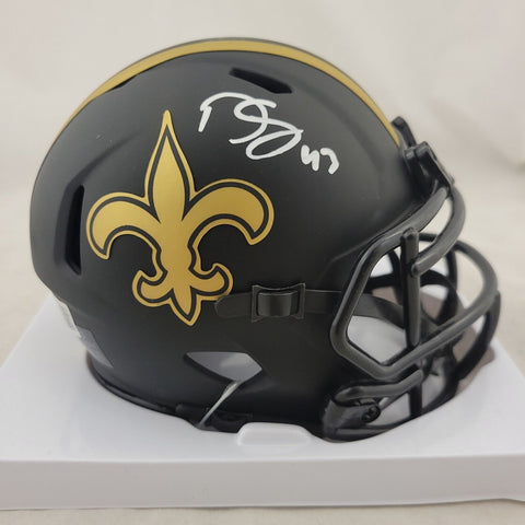 DARREN SPROLES SIGNED SAINTS ECLIPSE SPEED MINI HELMET BECKETT QR