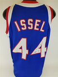 Dan Issel "HOF 93" Signed ABA's Kentucky Colonels Custom Jersey (JSA COA)