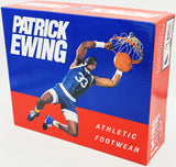 PATRICK EWING AUTOGRAPHED ATHLETICS SHOE HOYAS SIZE 13 W/ BOX BECKETT 236555