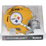 Jack Sawyer Autographed Pittsburgh Steelers Mini Helmet 25 ALT Beckett WIT 53155