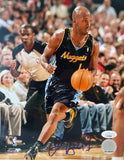 Chauncey Billups Autographed Denver Nuggets 8x10 Photo JSA COA