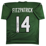 Ryan Fitzpatrick Authentic Signed Green Pro Style Jersey BAS Witnessed