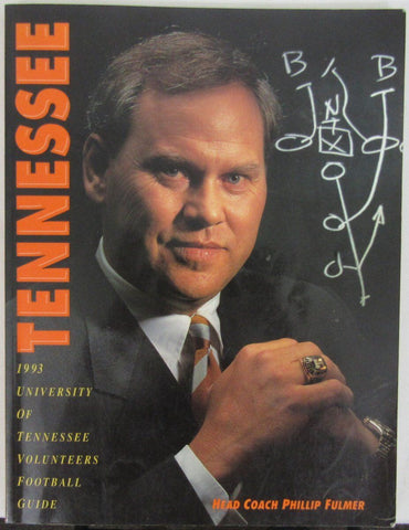1993 Tennessee Volunteers Football Media/Press Guide 136971
