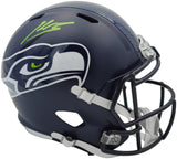 KENNETH WALKER III AUTOGRAPHED SEAHAWKS BLUE FULL SIZE HELMET BECKETT 235705