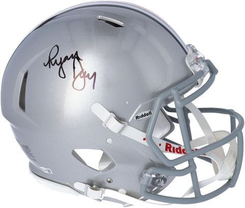 Ryan Day Ohio State Buckeyes Signed Riddell Speed Authentic Helmet