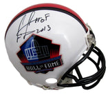 Cris Carter HOF Signed/Inscribed Hall of Fame Mini Football Helmet JSA 213100