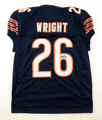 Nahshon Wright Chicago Bears Pro Cut Jersey (JSA) 2021 3rd Round Pick / OSU D.B.