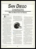 Junior Seau Autographed Magazine Page San Diego Chargers Beckett BAS #AE16547