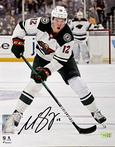 Matt Boldy Signed 8x10 Minnesota Wild Photo Fanatics