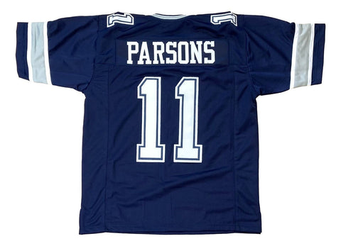 Micah Parsons Dallas Blue Football Jersey