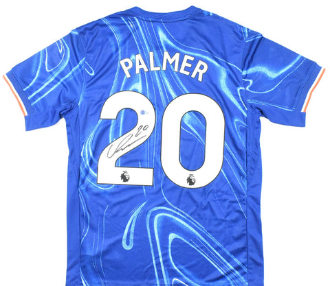 Cole Palmer Signed Chelsea FC Home Blue Soccer Jersey #20 - Beckett Hologram