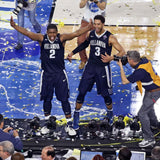 Josh Hart & Kris Jenkins Signed Villanova Wildcats 2016 NCAA Champ Basketball