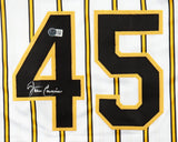 John Candelaria Signed Pittsburgh Pirates Jersey (Beckett) 1979 World Champion
