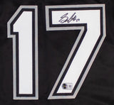 Sam Antonacci Signed Chicago White Sox Black Home Jersey (Beckett) Rookie Inf.
