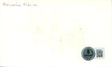 Browning Nagle Autographed/Signed New York Jets Index Card BAS 45345