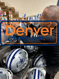 Tony Dorsett Autographed/Signed Dallas Cowboys F/S Helmet Beckett Witness 50753